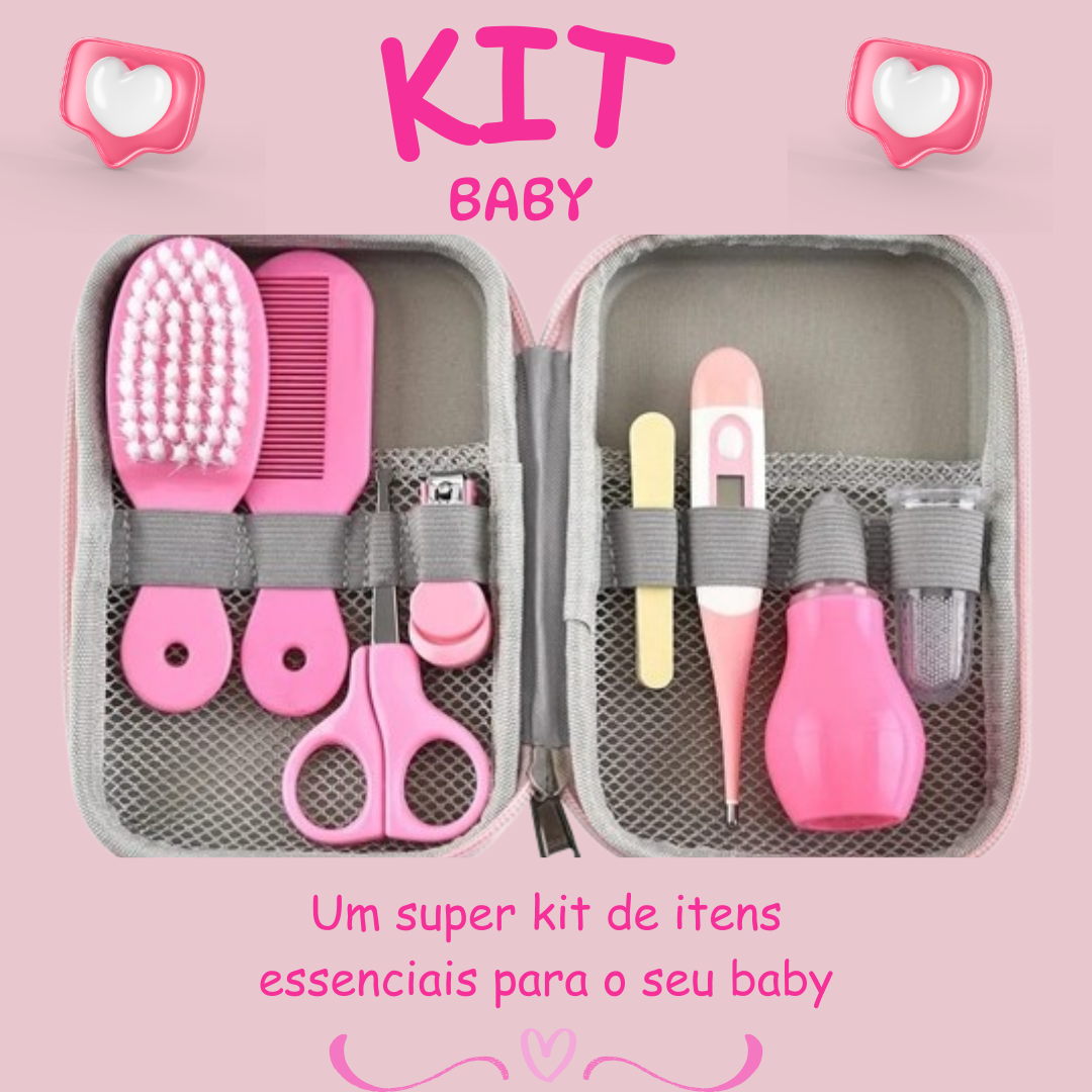 Kit de Higiene Baby - Rosa