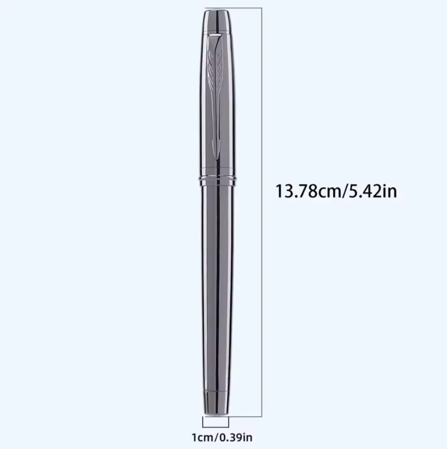 Caneta Tinteiro de Metal 