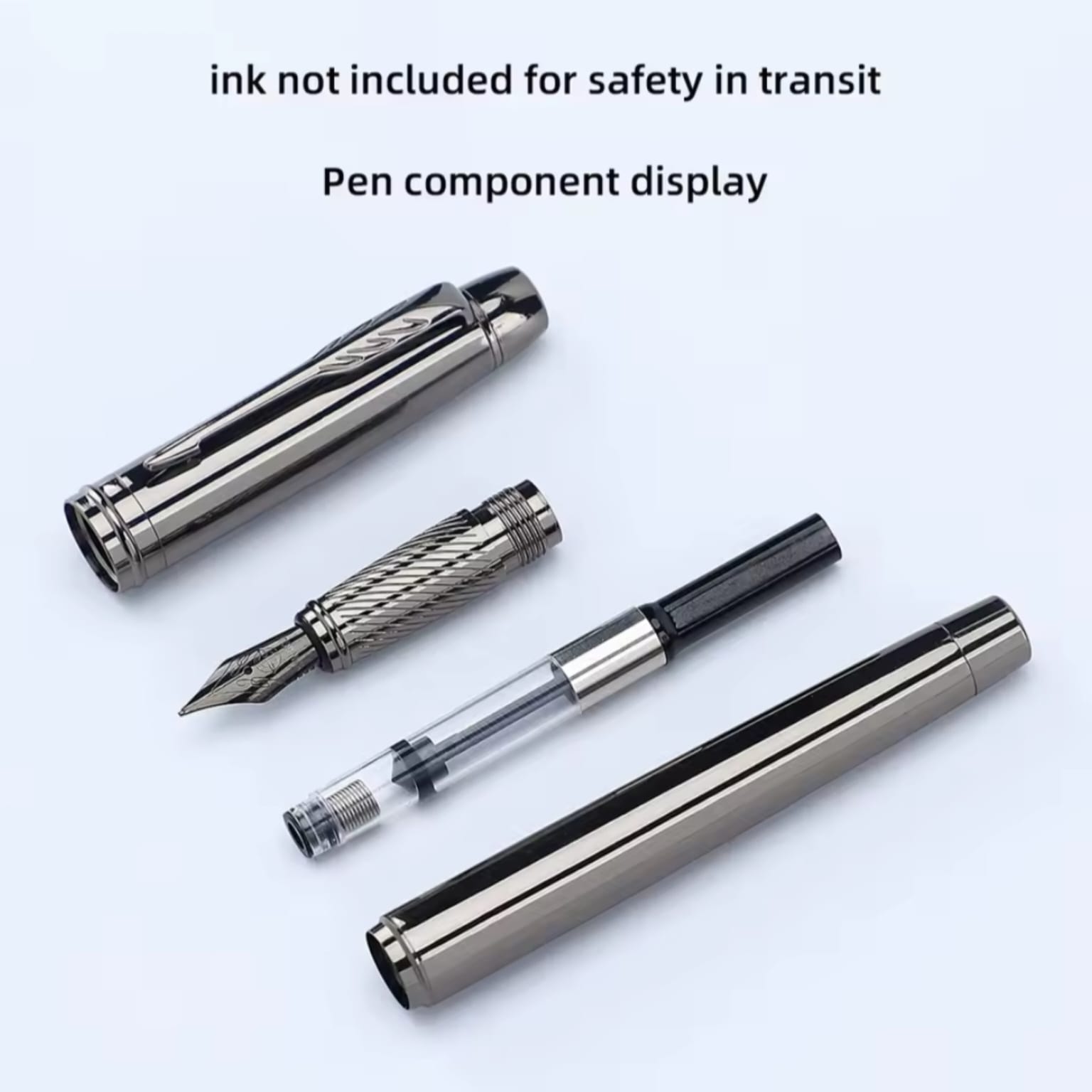 Caneta Tinteiro de Metal 