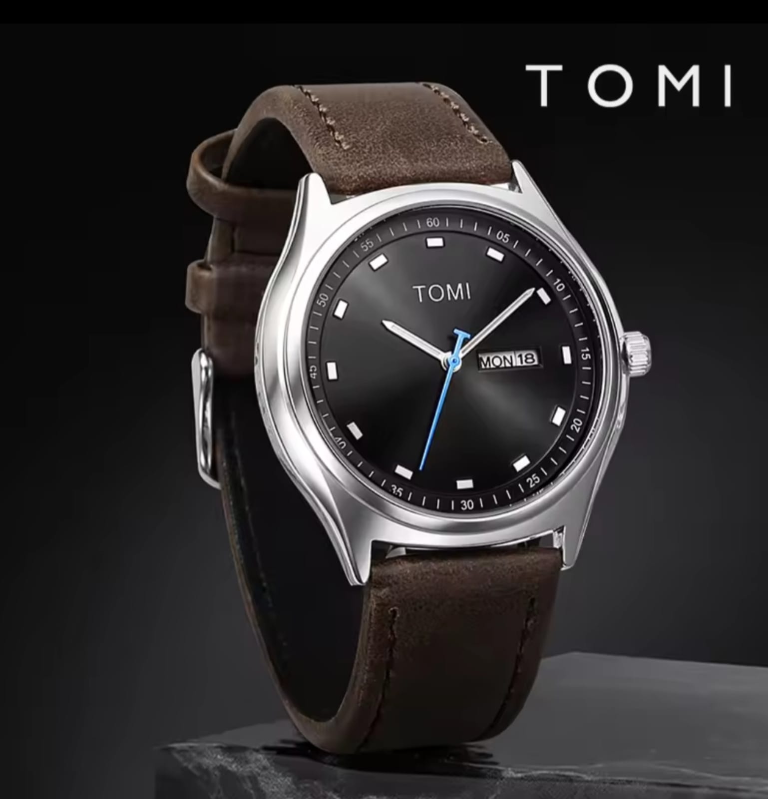 RELÓGIO MASCULINO MINIMALISTA TOMI