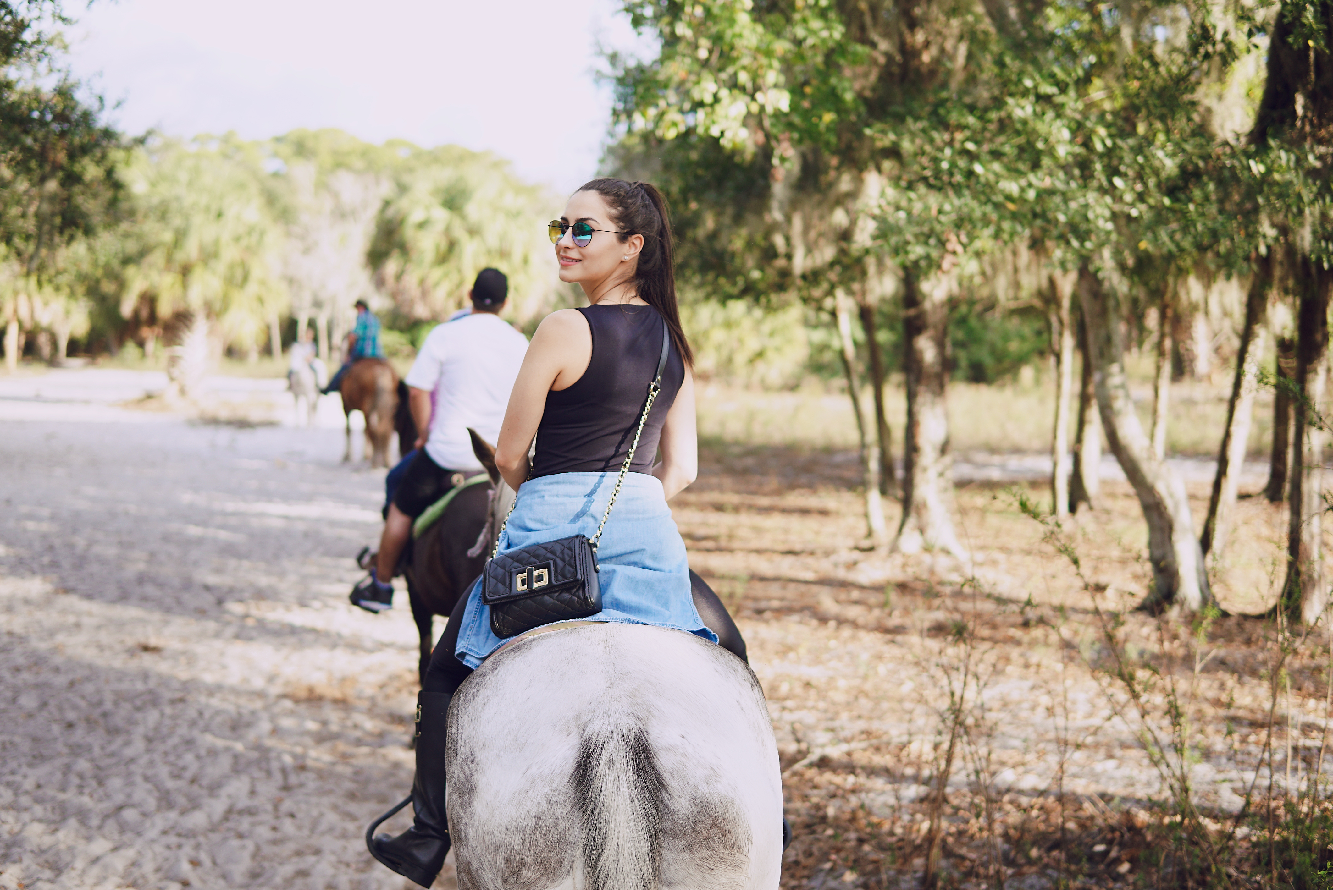 Horse Back Riding and Blue Hole