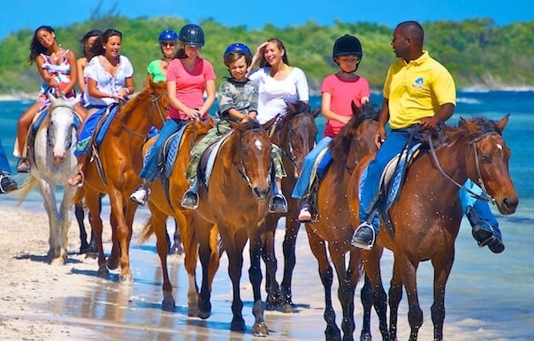 Horseback Riding and Bamboo Rafting