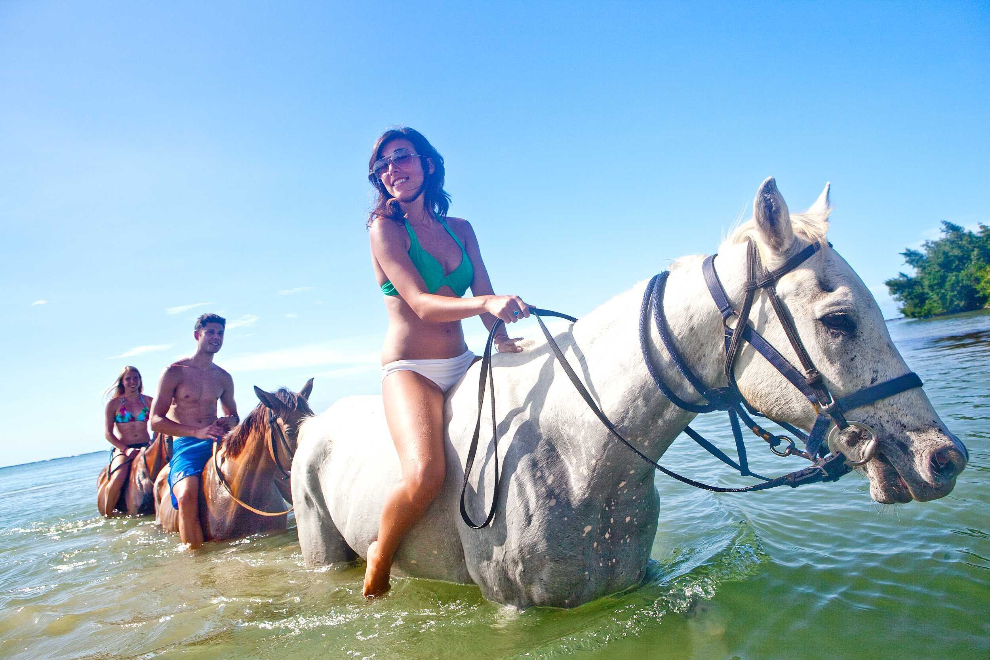 Horseback Riding and Bamboo Rafting