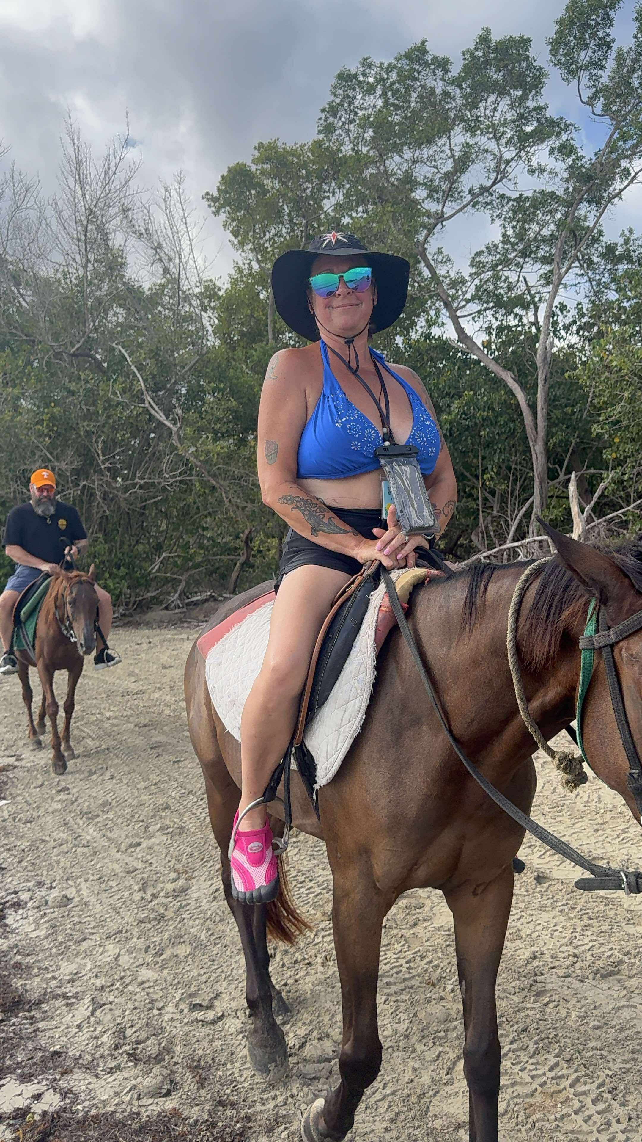 HORSEBACK RIDING AND RIVER RAFTING