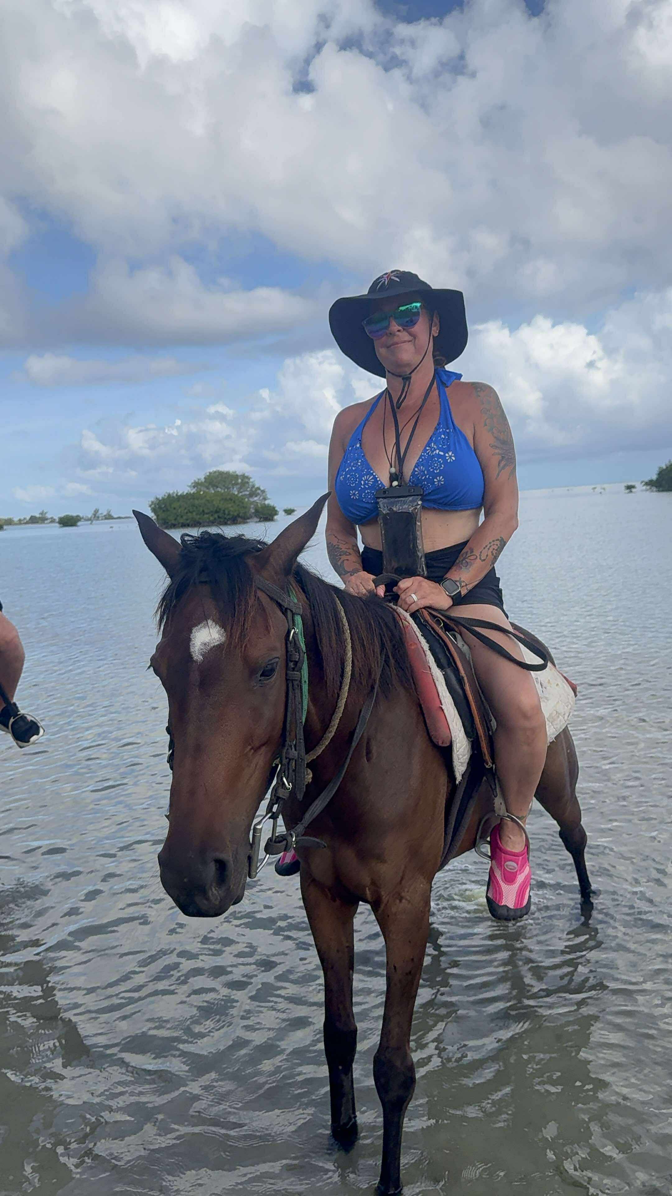HORSEBACK RIDING AND RIVER RAFTING