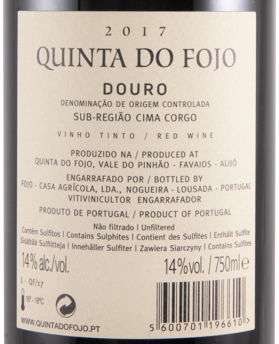 QUINTA DO FOJO 2017