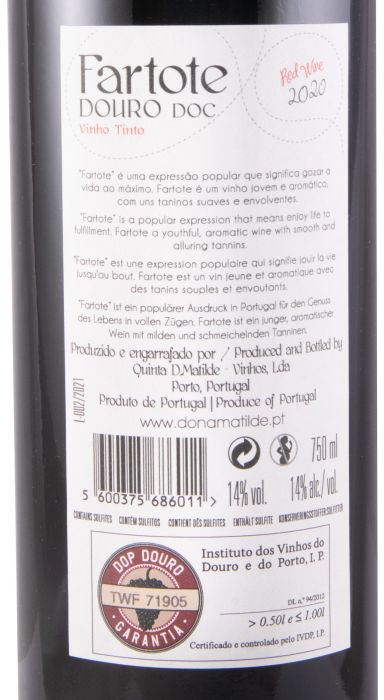 Fartote Douro DOC 2020