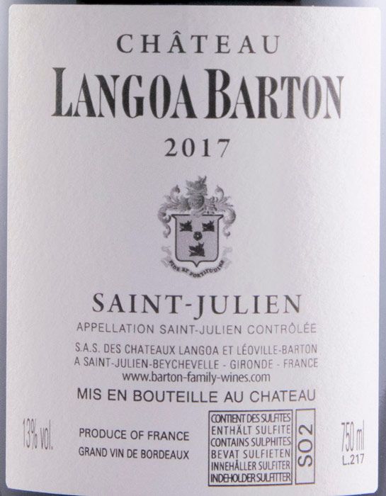 CHATEAU LANGOA BARTON 2017