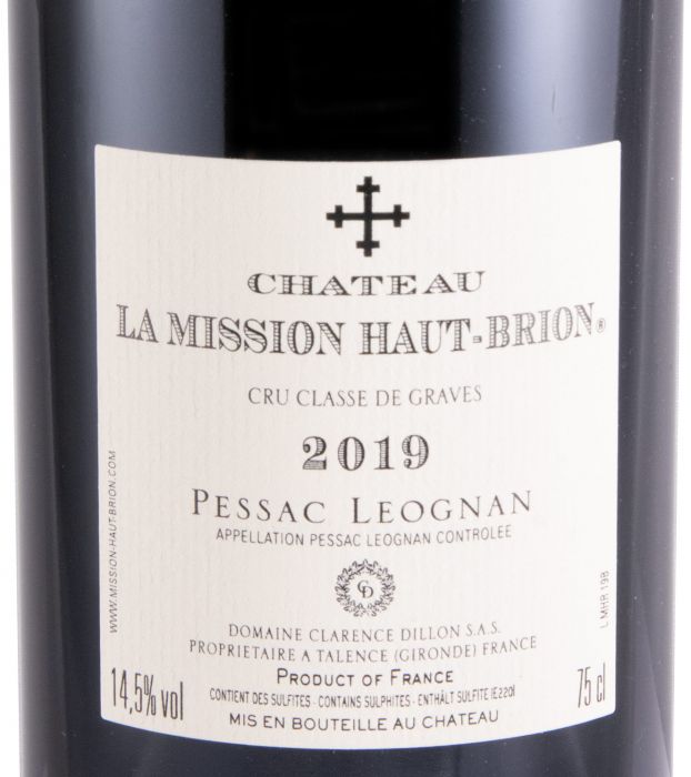 CHATEAU LA MISSION HAUT BRION 2019