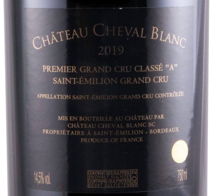 CHATEAU CHEVAL BLANC 2019