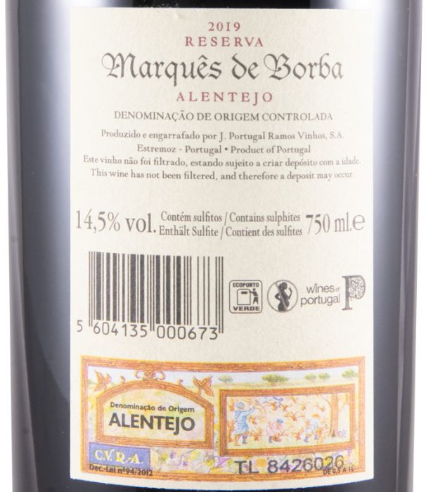 MARQUES BORBA 2019 RESERVA