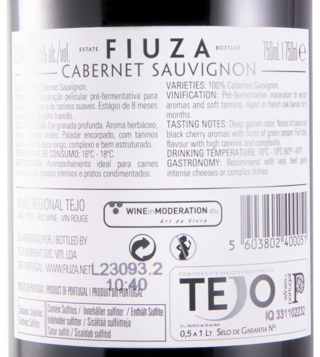  FIUZA 2022 CABERNET SAUVIGNON