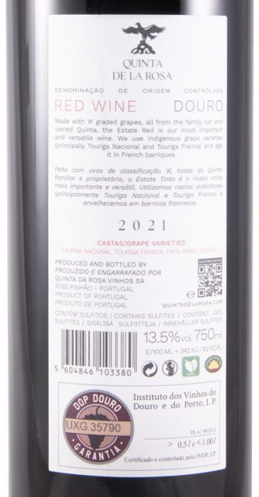 QUINTA DE LA ROSA 2021
