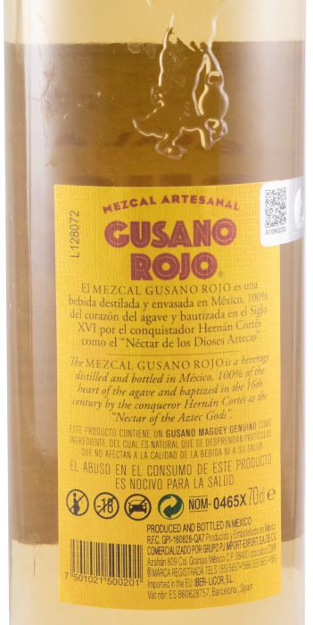Gusano Rojo Mezcal