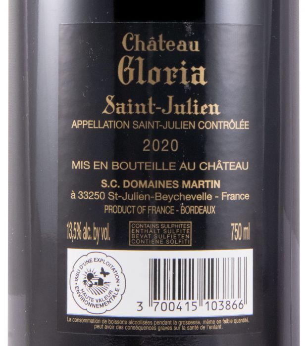 Chateau Gloria Saint-Julien 2020