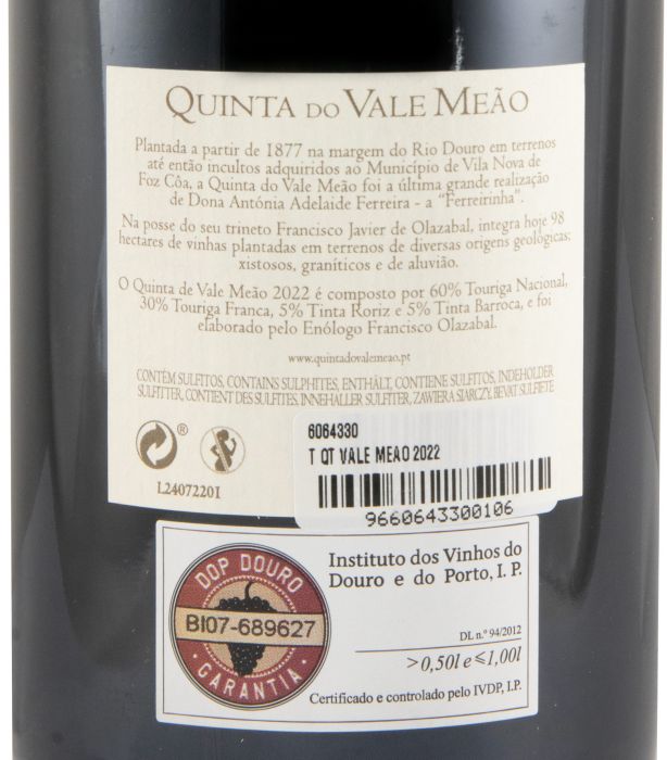 Quinta do Vale Meão 2022