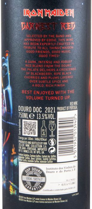 Iron Maiden Darkest Red