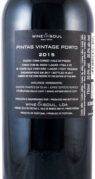 Pintas Vintage Porto 2015