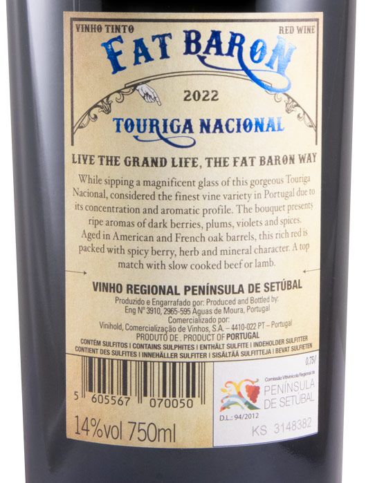 Fat Baron Touriga Nacional 2022