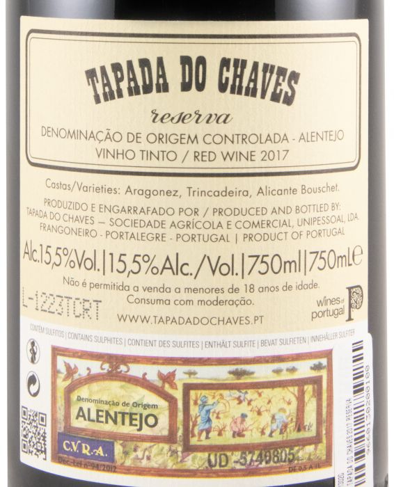 Tapada do Chaves Reserva 2017