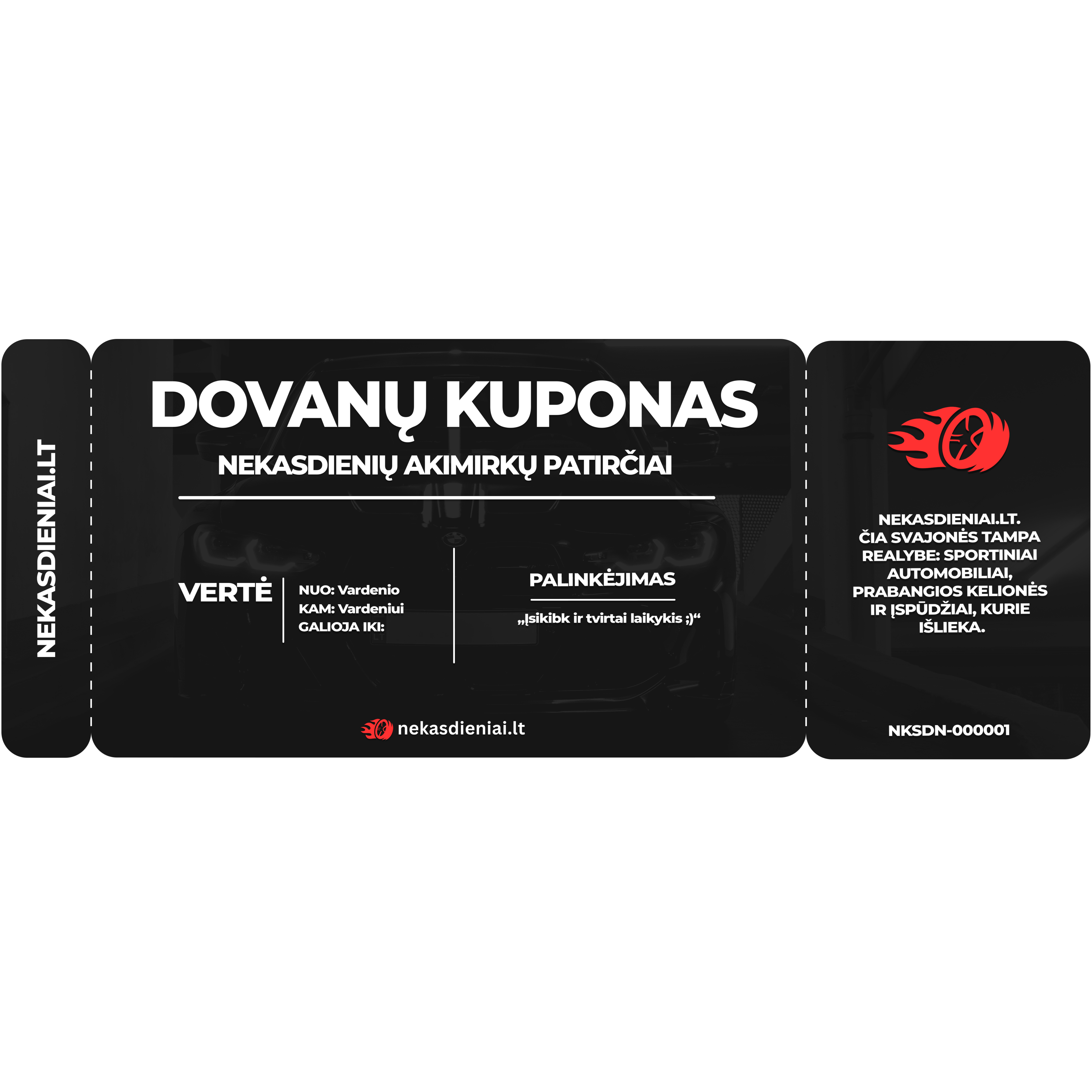 Dovanų kuponas