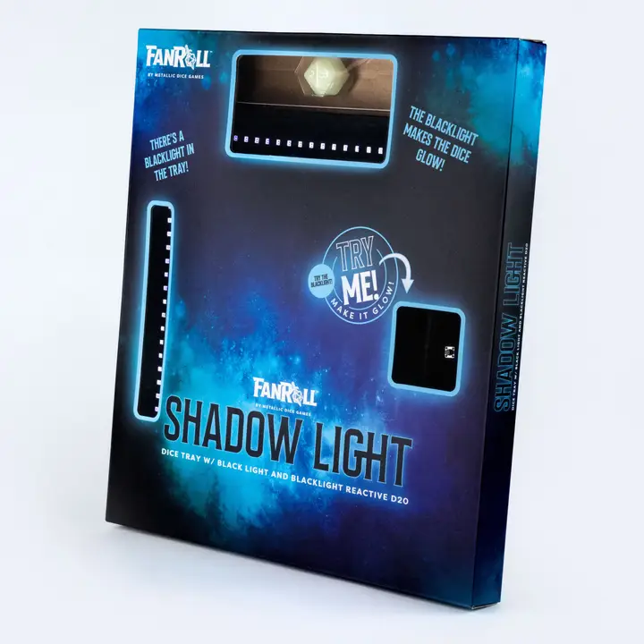 Shadow Light su UV kauliuku padėklu