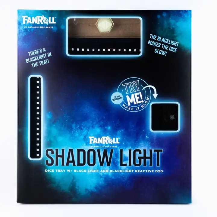 Shadow Light su UV kauliuku padėklu