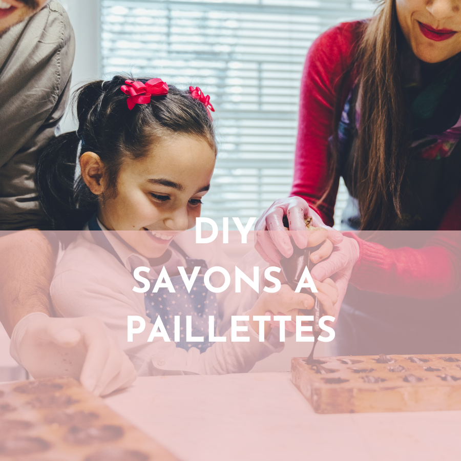 Ateliers créatifs enfants - Fabriquer son savon à paillettes
