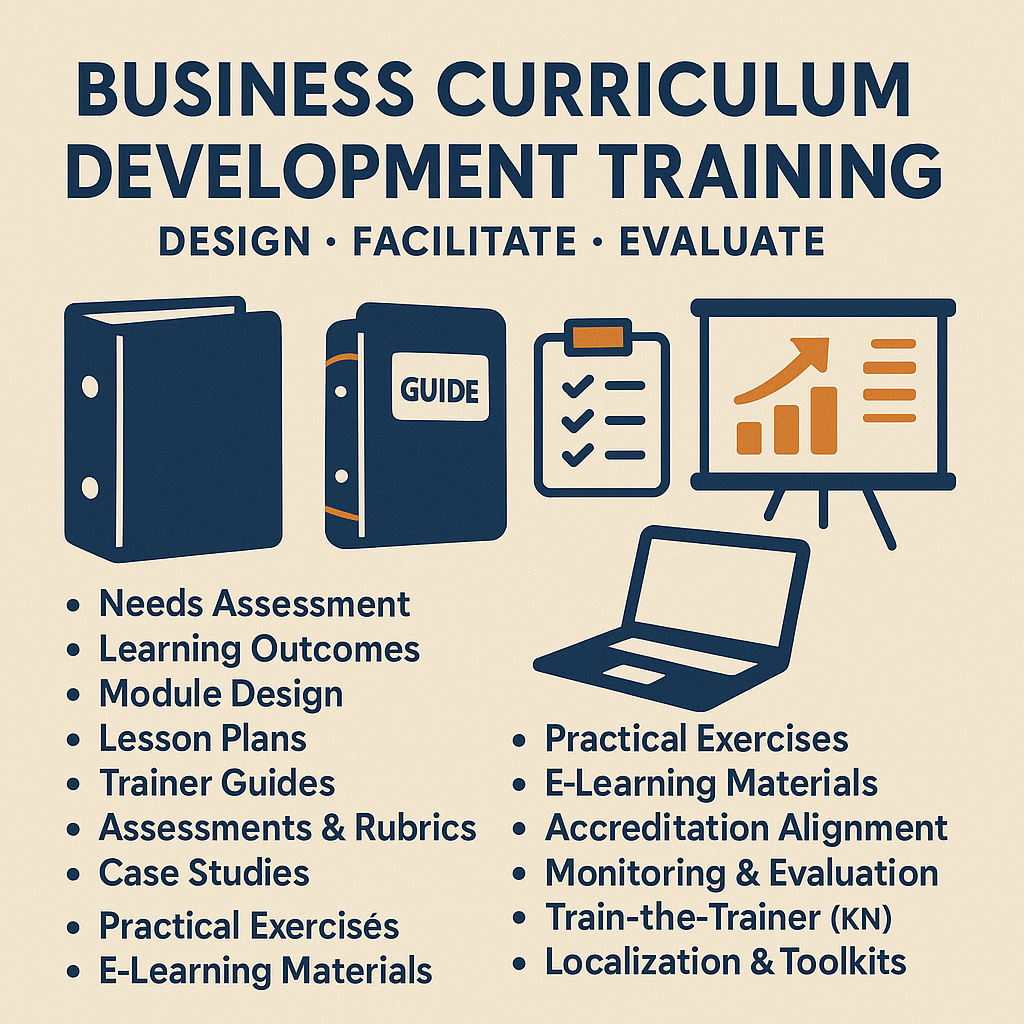 Business Curriculum Development Training