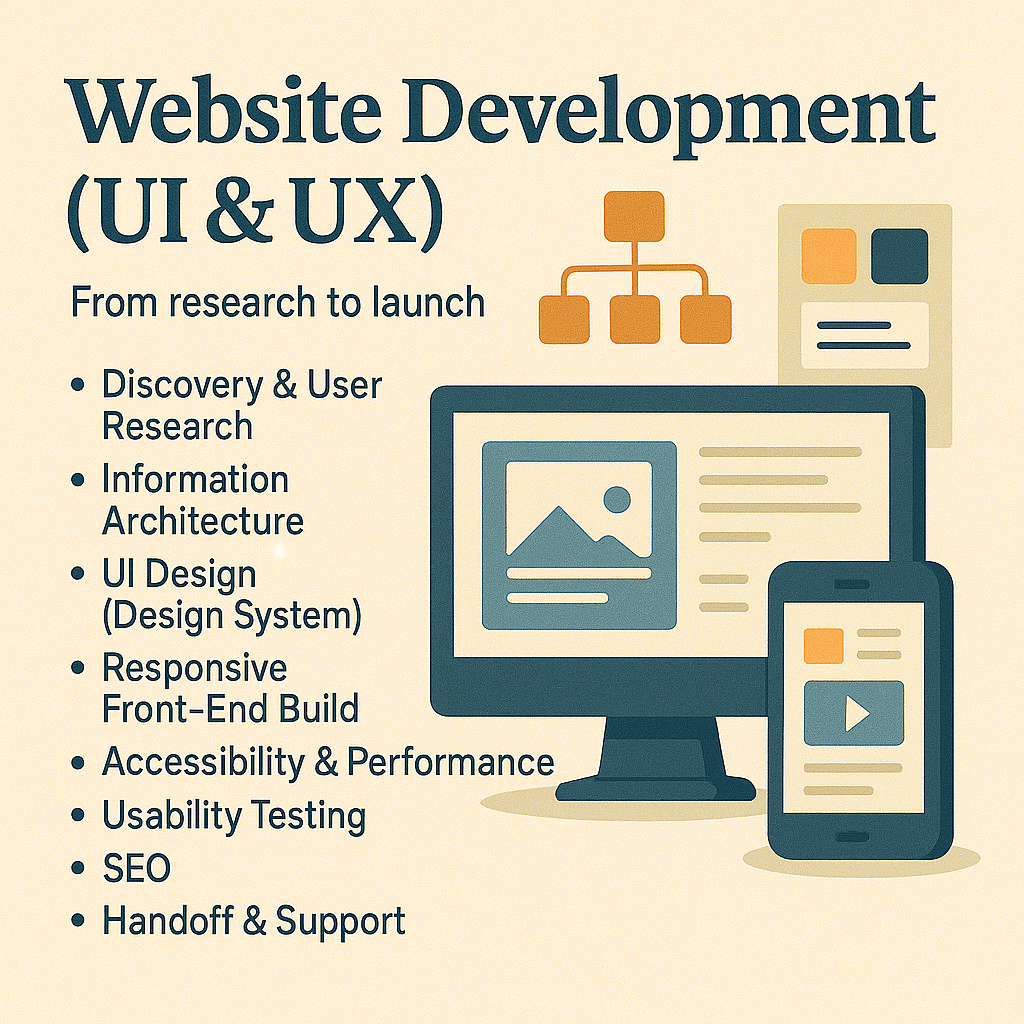 Website Development (UI & UX)