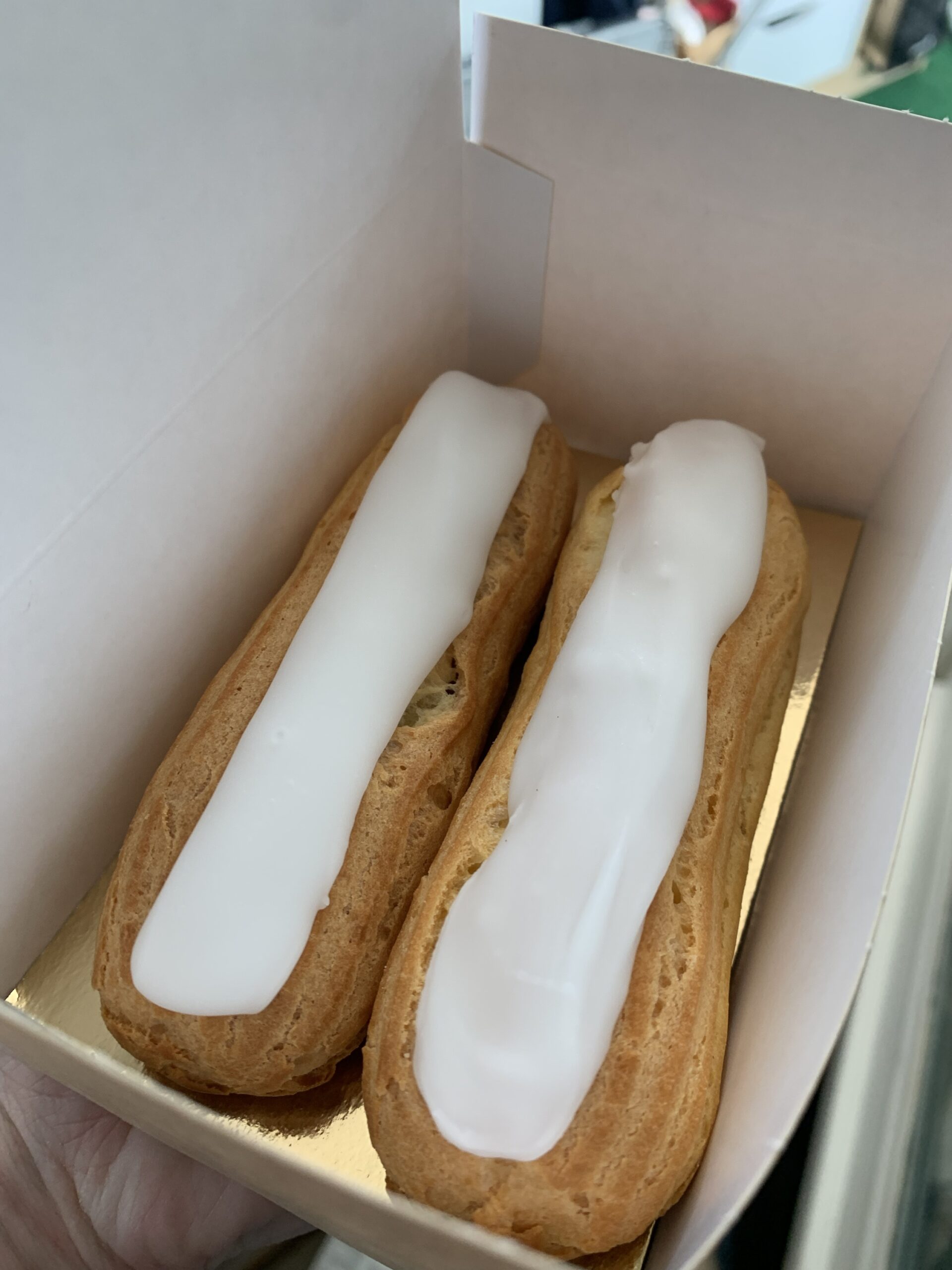 éclair vanille
