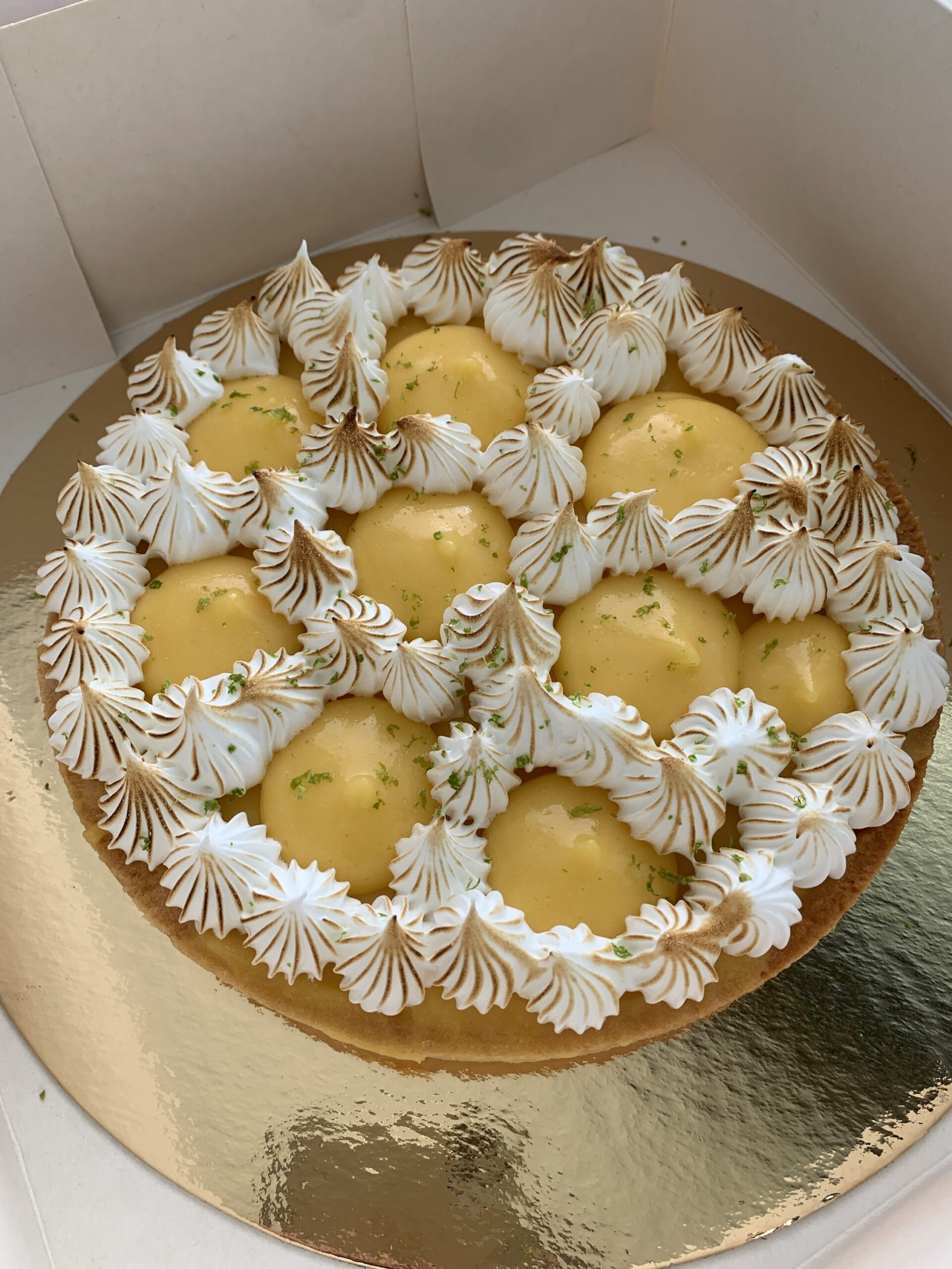 Tarte citron meringuée 