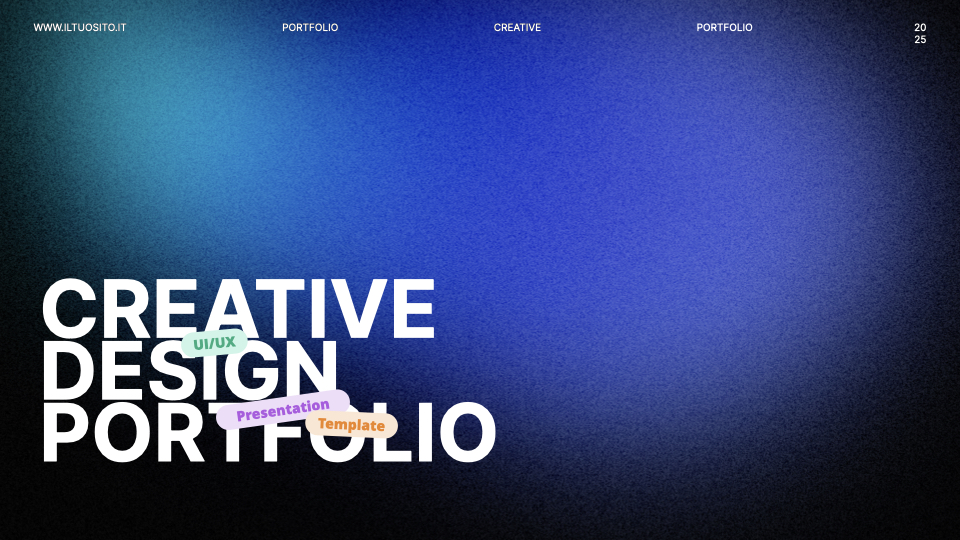 Portfolio creative design