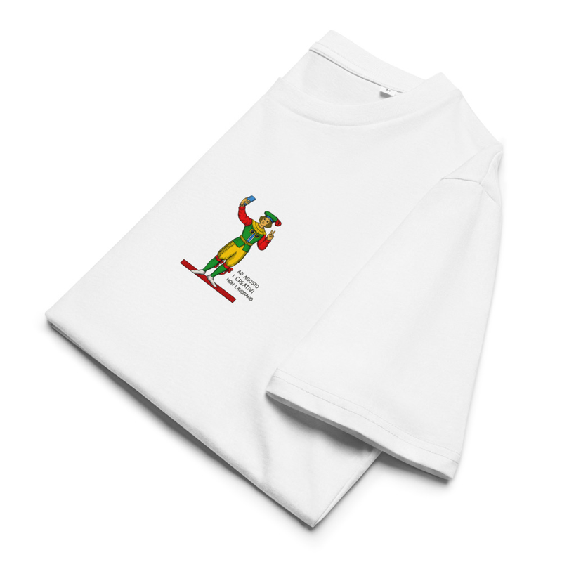 Ad agosto i creativi non lavorano - t-shirt