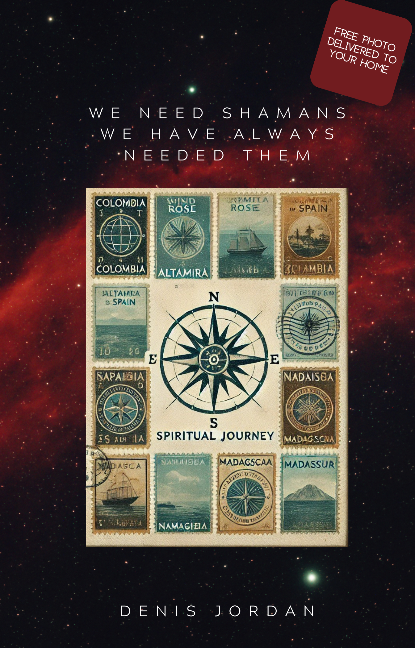 Winter Wilderness Campfire Poster + DIGITAL BOOK - WE NEED SHAMANS