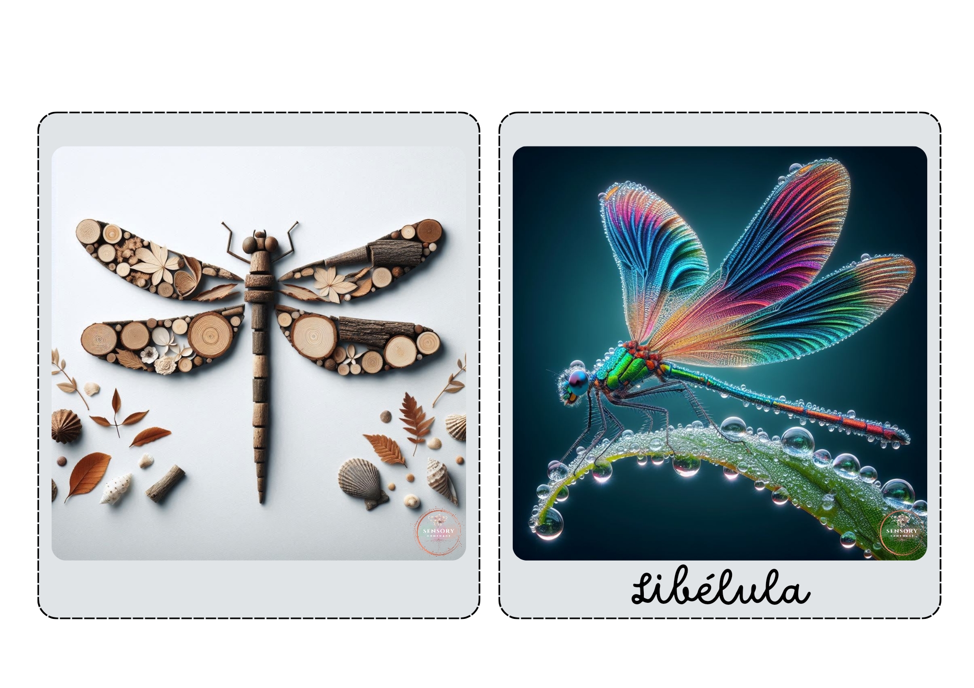 Creaciones artisticas con elementos naturales