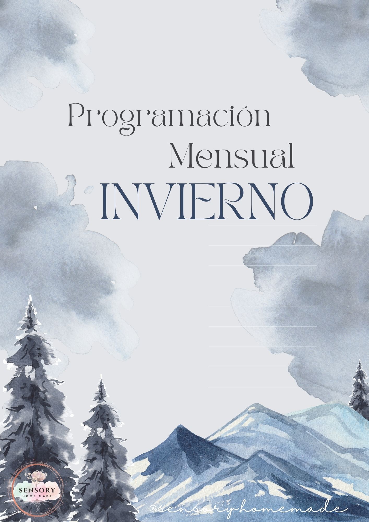Programación Mensual de Invierno