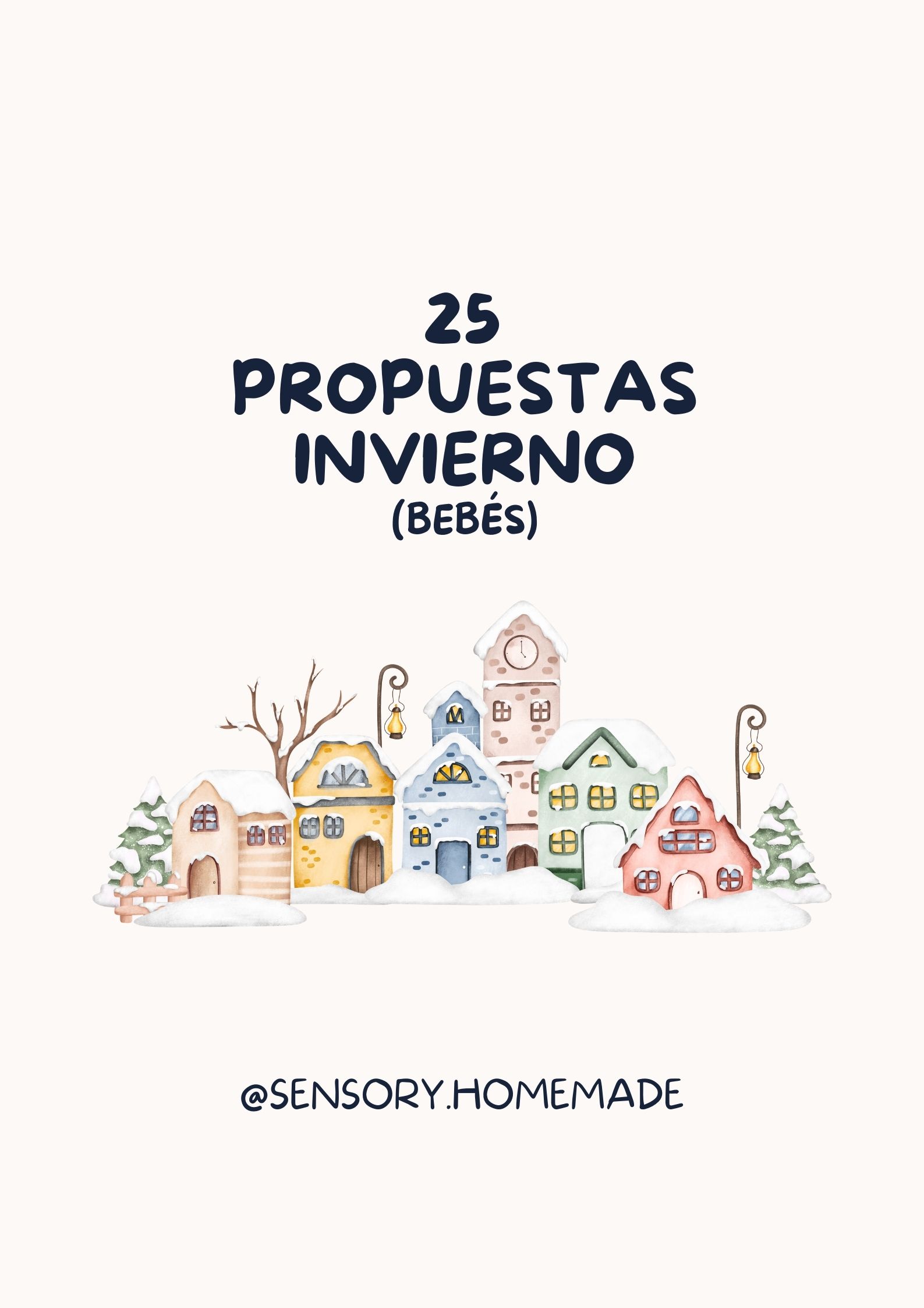 25 Propuestas de Invierno para bebés