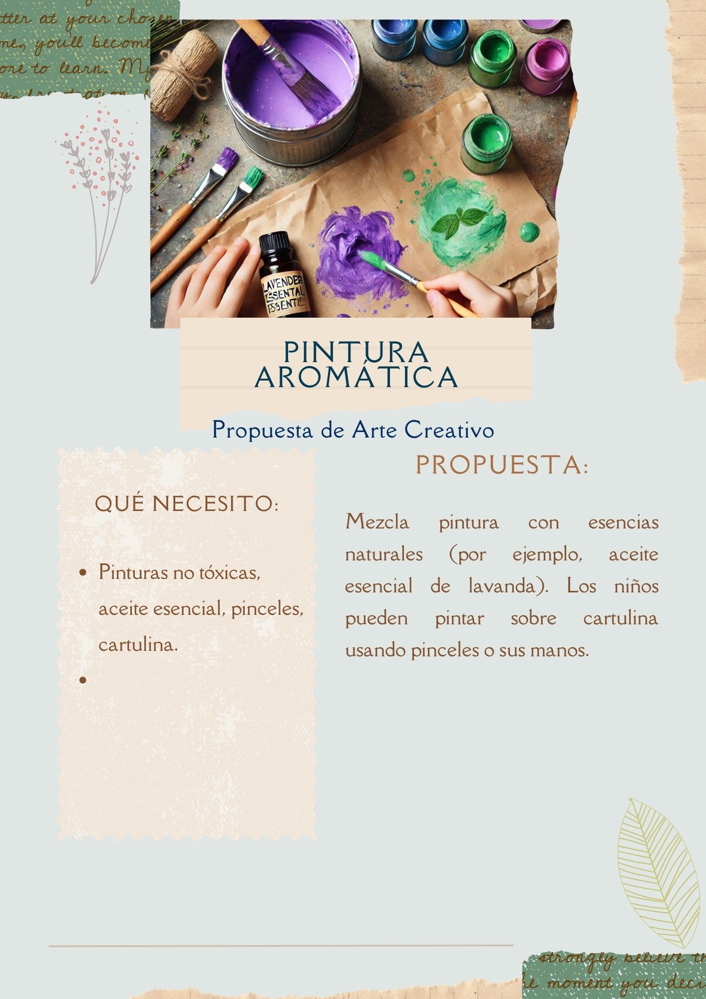Programación mensual Plantas Aromáticas