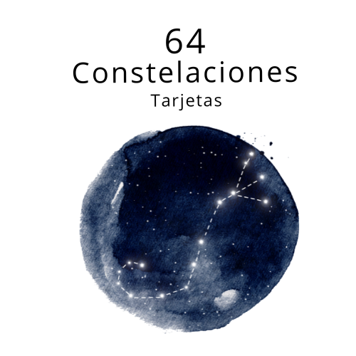 64 Tarjetas de Constelaciones 