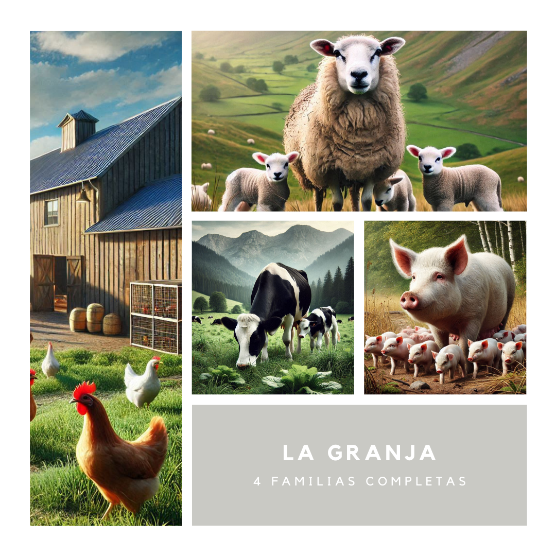 La Granja familias de animales