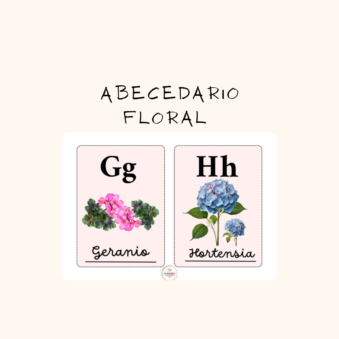 Abecedario Floral completo