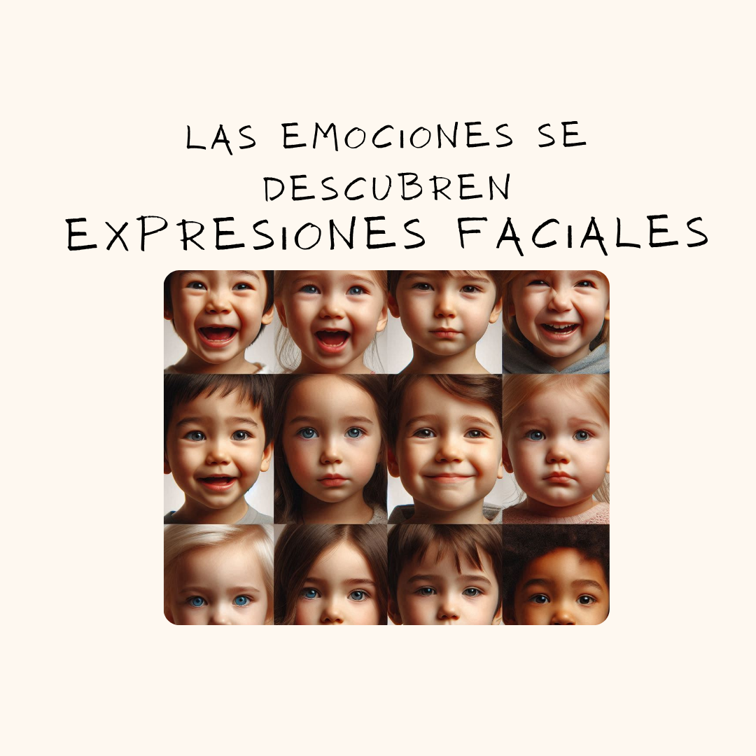 Las emociones se descubren - Expresiones faciales-