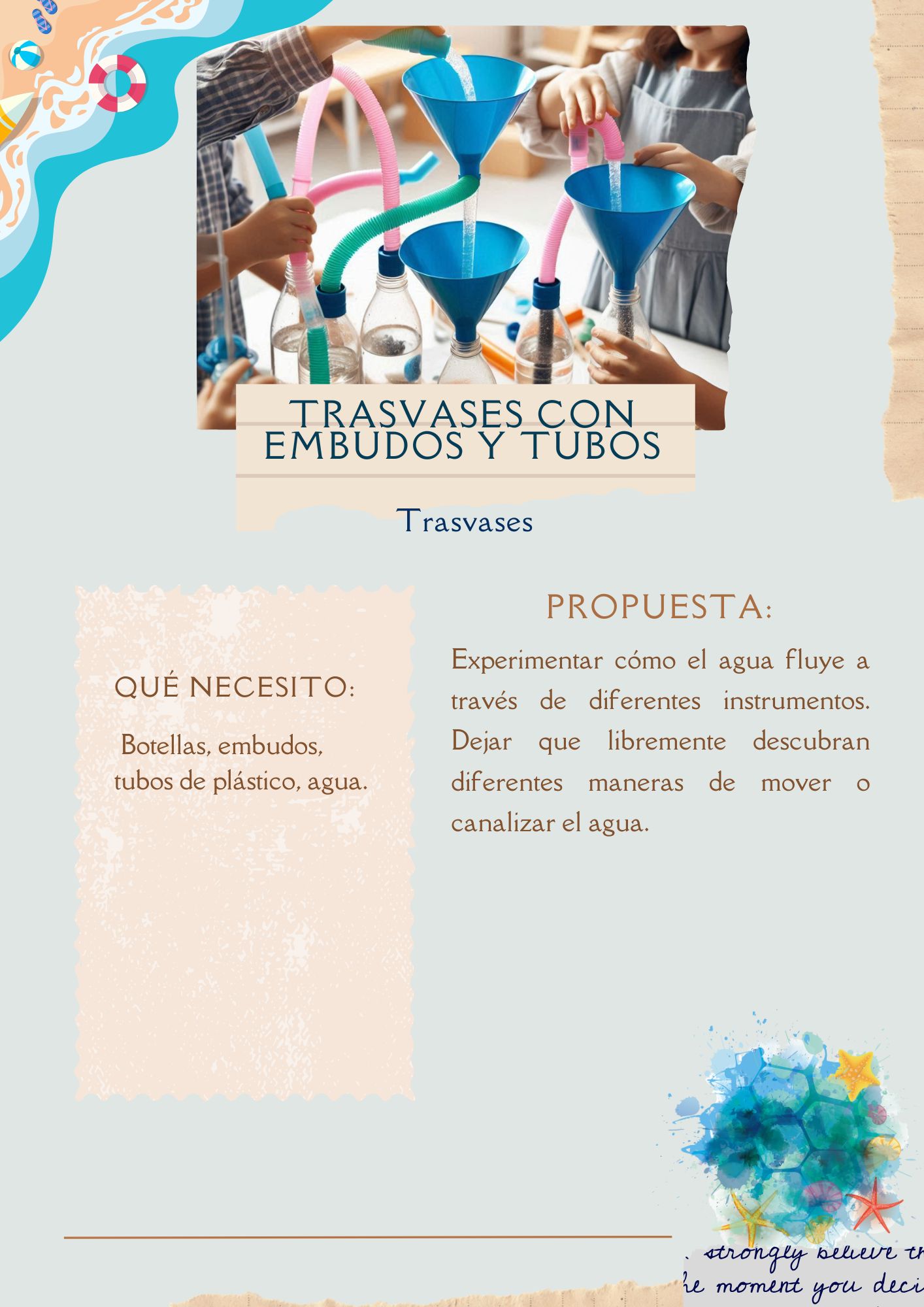 Programación mensual Agua