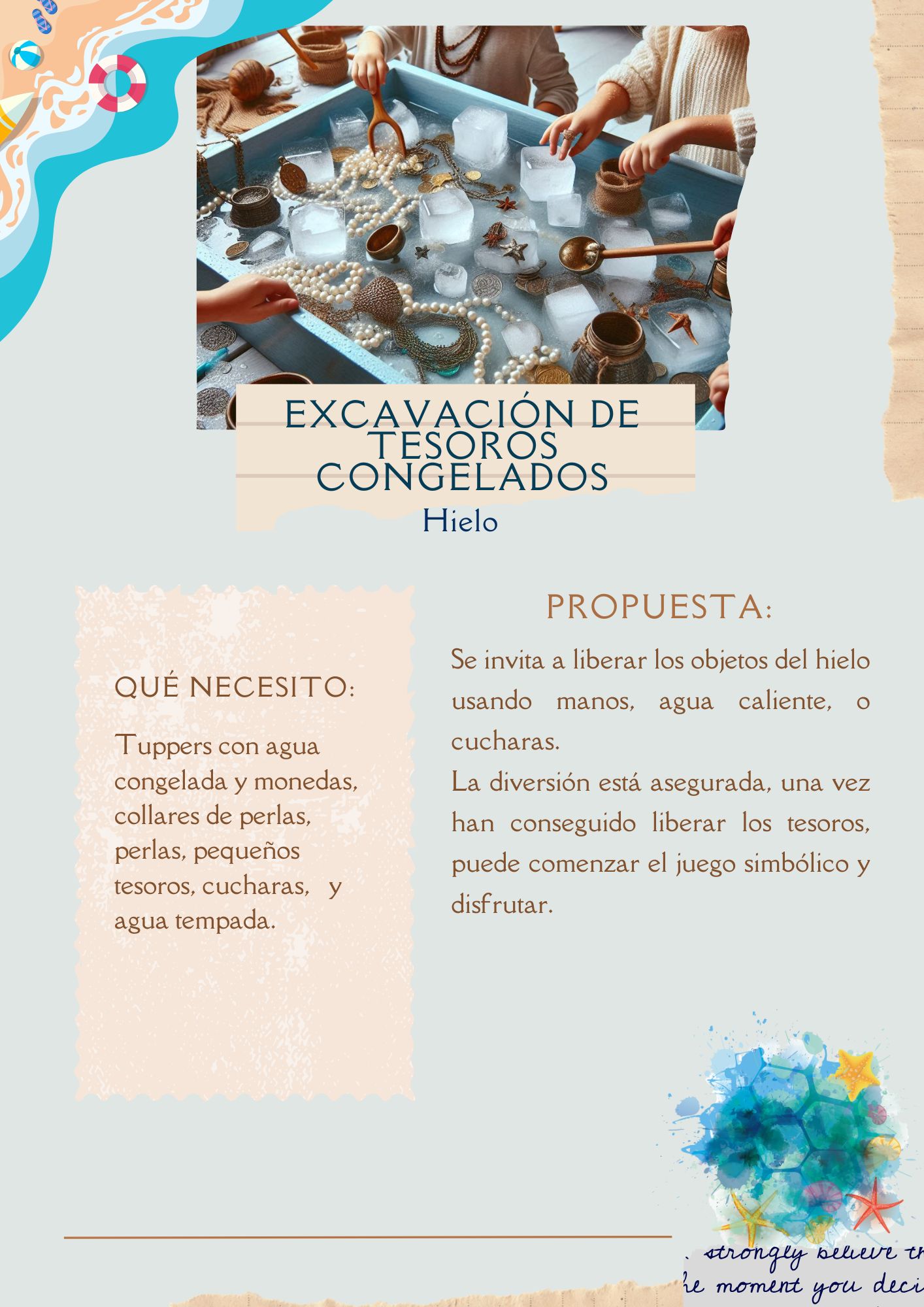 Programación mensual Agua