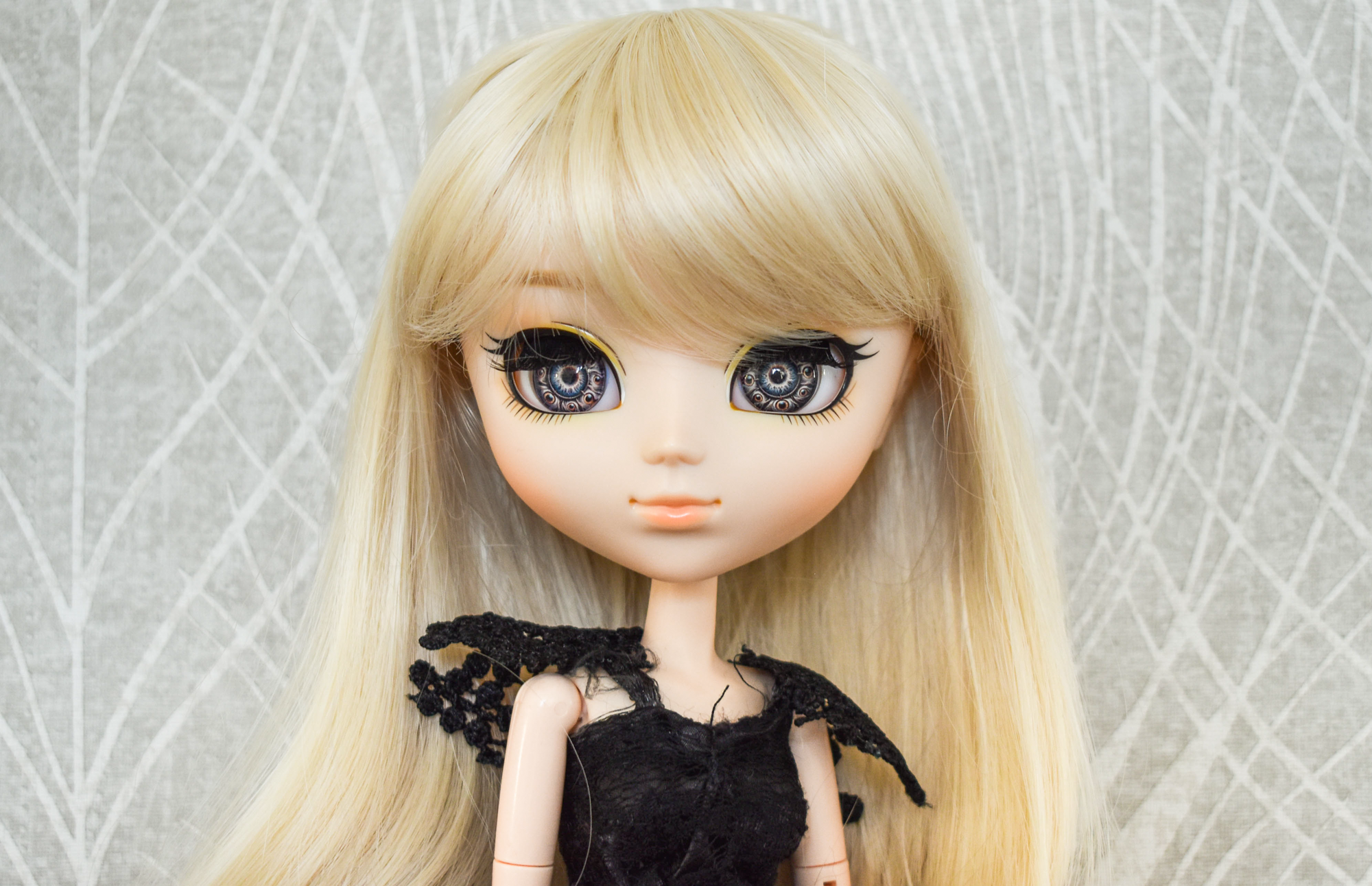 Eyechips marron bleu Hibou