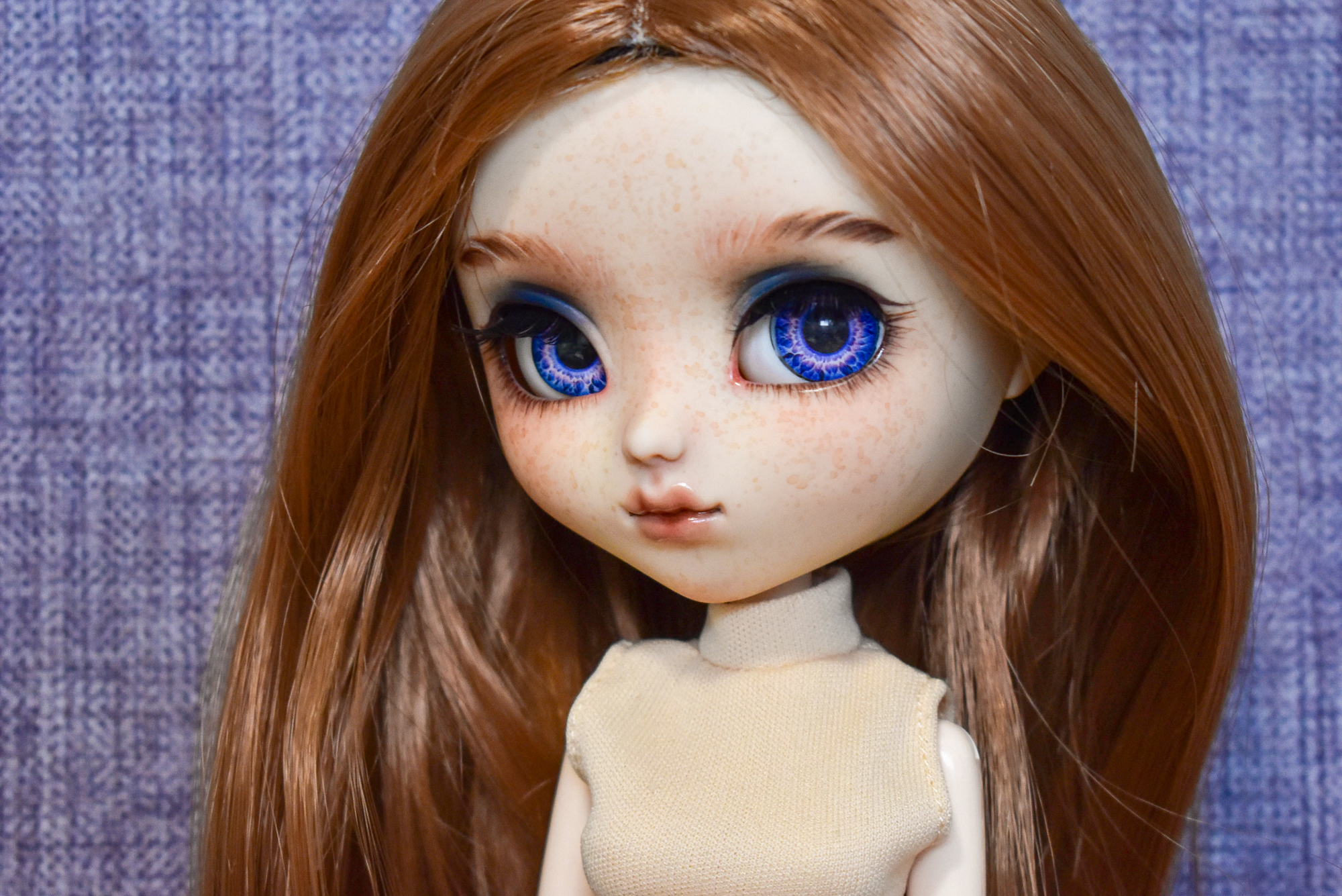 Eyechips violet Iris