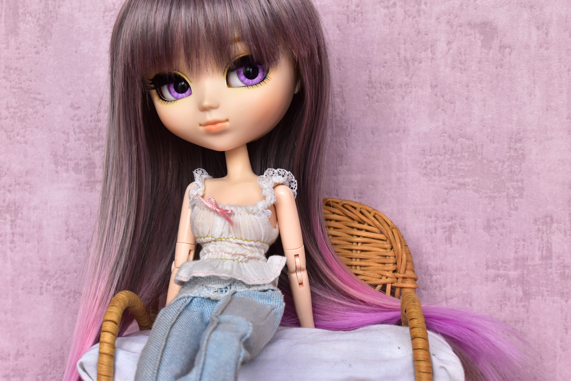 Eyechips violet Lila