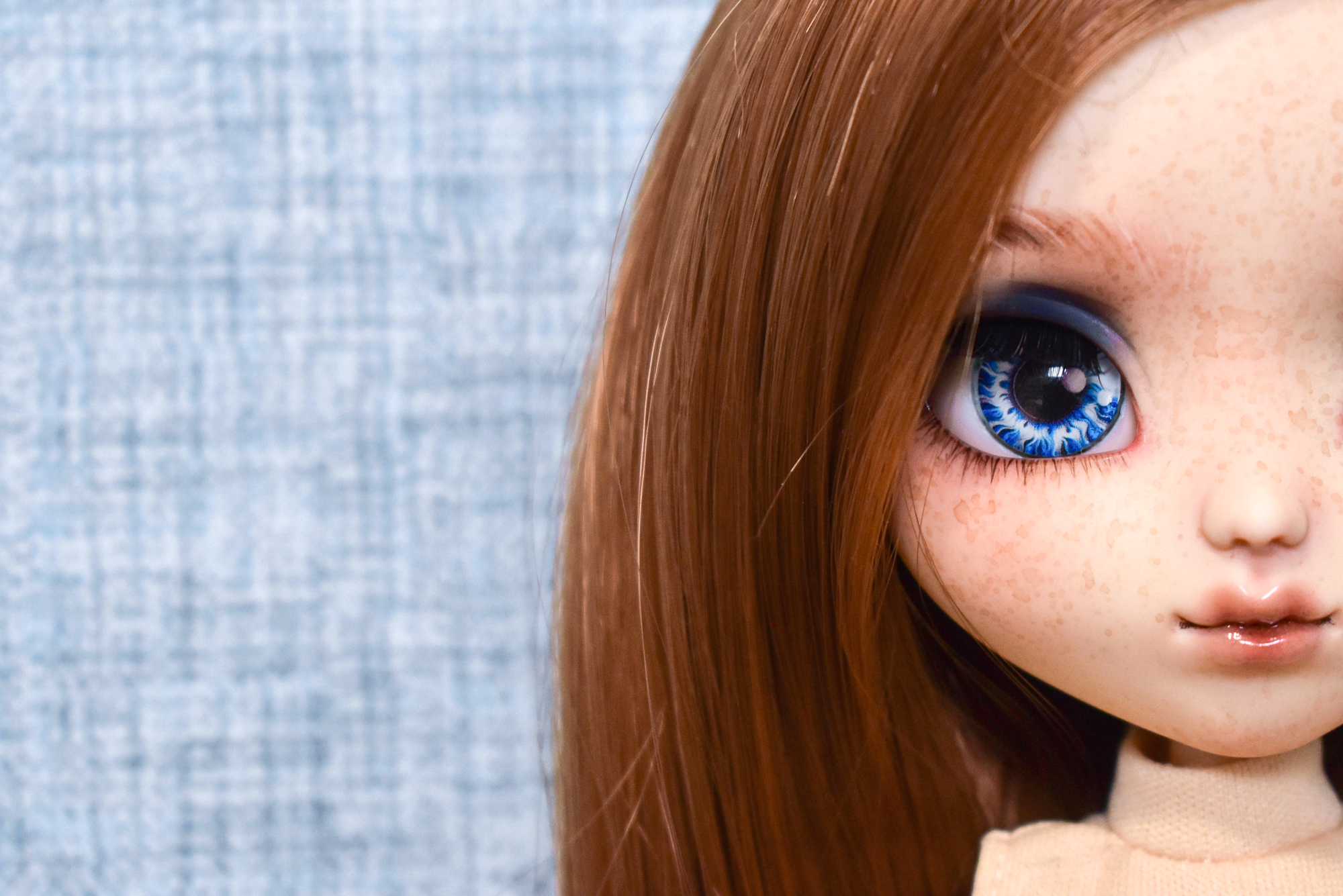 Eyechips bleu Vague
