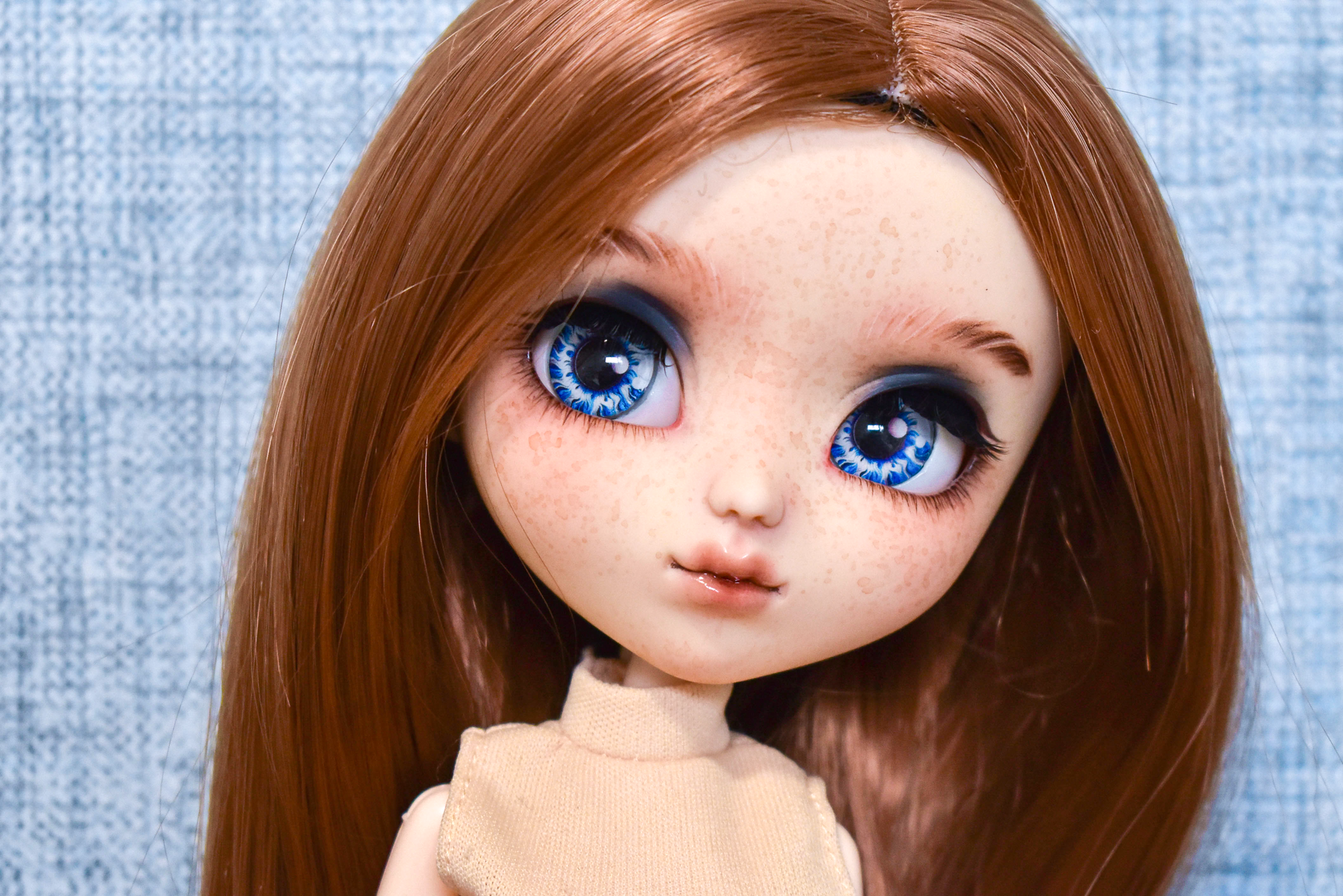 Eyechips bleu Vague